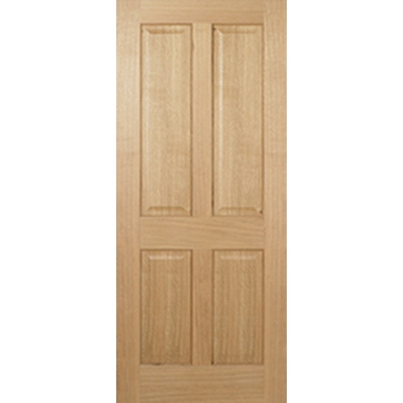 Internal Oak Regency 4 Panel Door